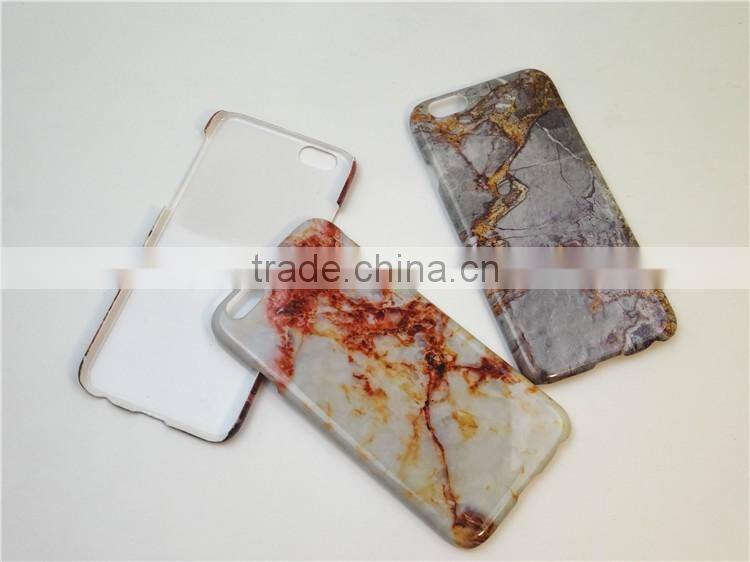 factory price for iphone 6 marble case hard pc cover case with many marble designs