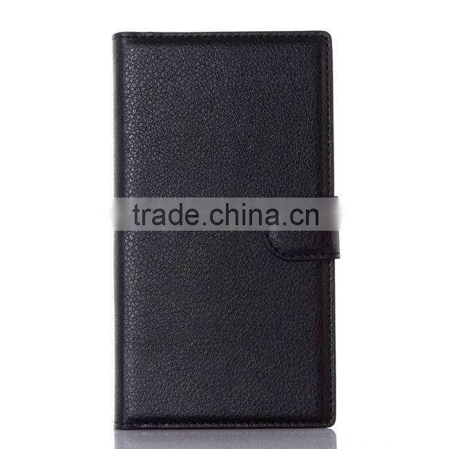 Best for blackberry priv phone case flip wallet case with card slots and phone holder function