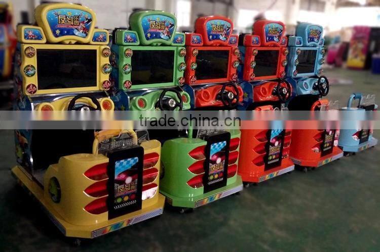 Simulator arcade car racing game machine pedal car racing machine for kids