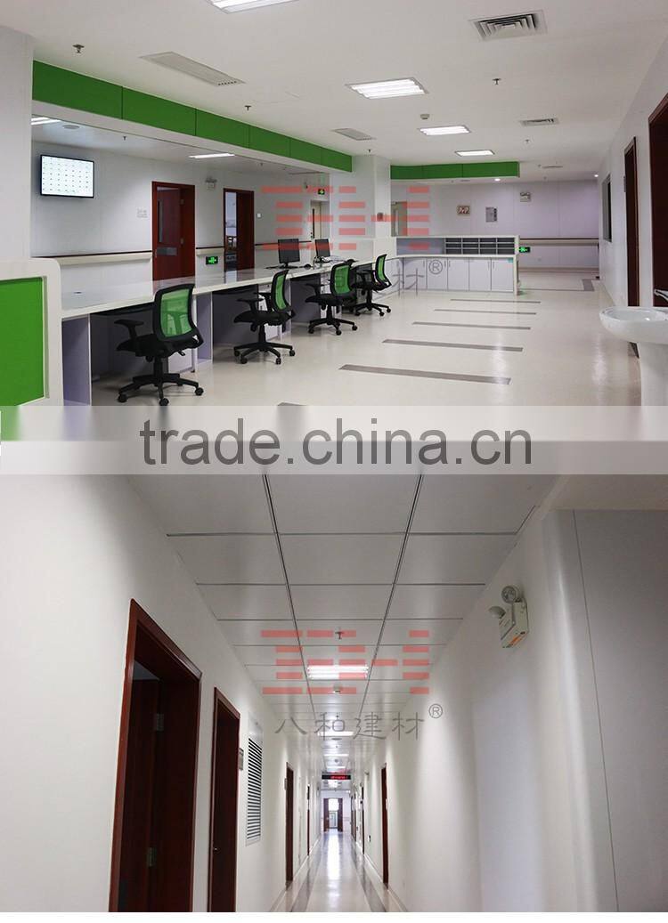 PE coated square ceiling mirror aluminum ceiling with factory price