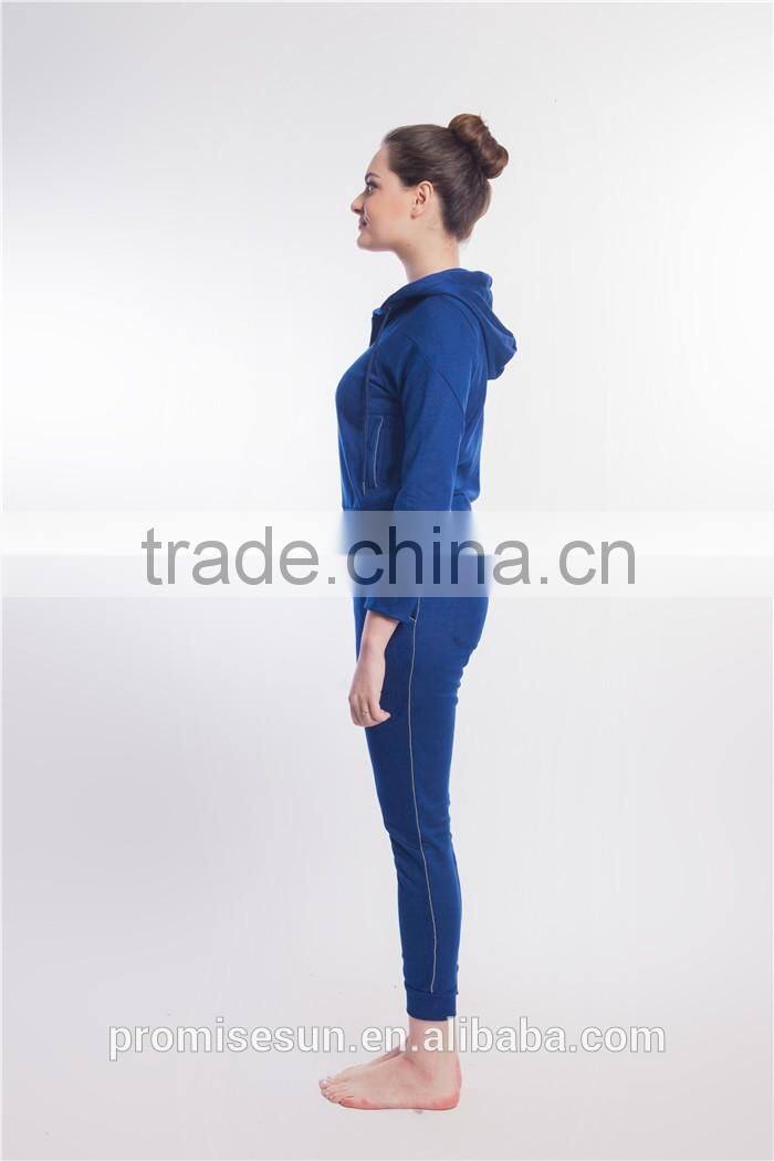 Blue zipper cap wholesale sports clothing wear