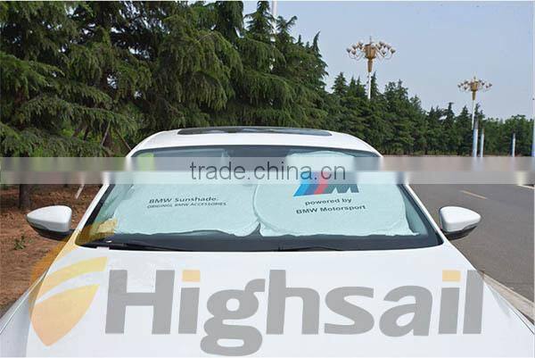 Polyester 170T 180T 190T or Tyvek Car Sunshade