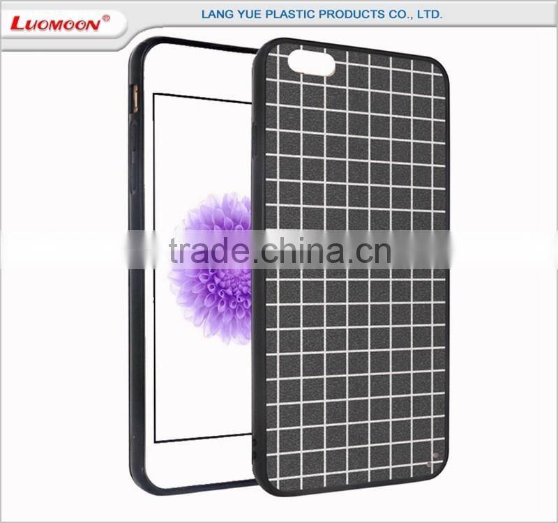 line lattice mobile phone case cover for apple iphone 6 se 7 plus
