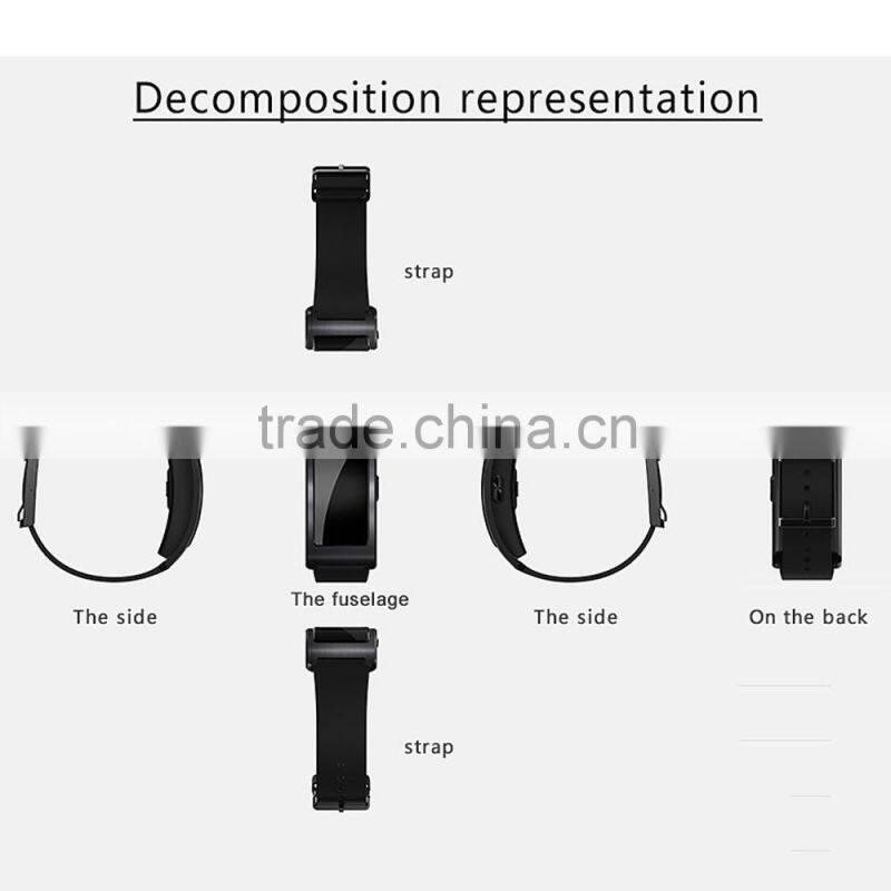 medical care smart bracelet CK11 heart rate blood pressure monitor fitness tracker smart wristband Bluetooth 4.0 Pedometer