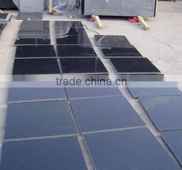 Hebei China Absolute black Granite Tiles Slab Quarry Factory owner
