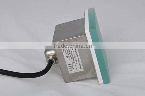 3 year warranty outdoor IP67 stainless steel toughened glass cover led brick wall light