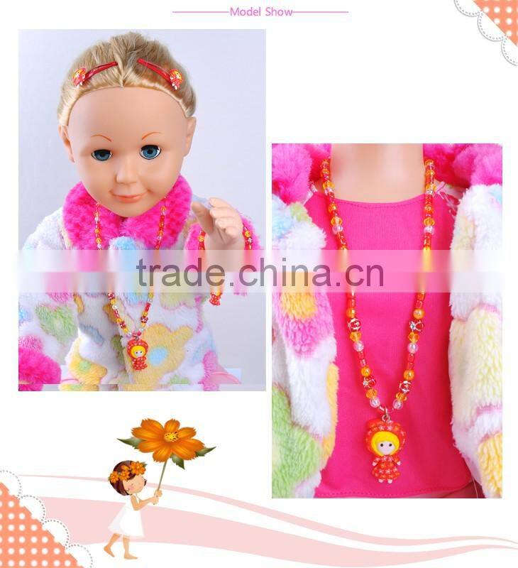 2016 Hot Selling Clay Finger Rings Photos Bead Necklace Designs Bracelet Jewelry Lovely Little Red Riding Hood