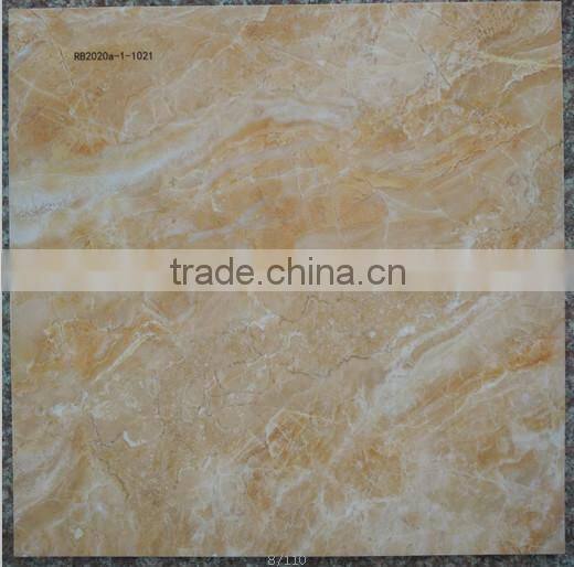 500x500 Marble look bathroom floor tile