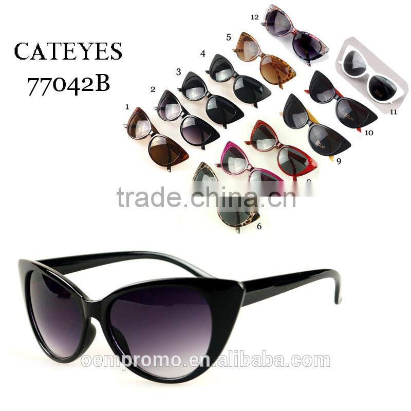 Europe and America Style UV Protected Cat Sunglasses