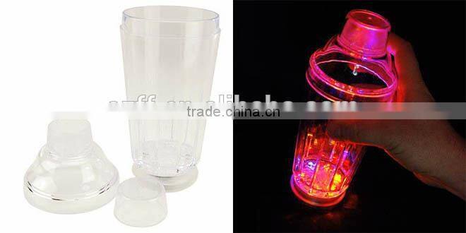 fashion design 300ml christmas decoration led wine shaker