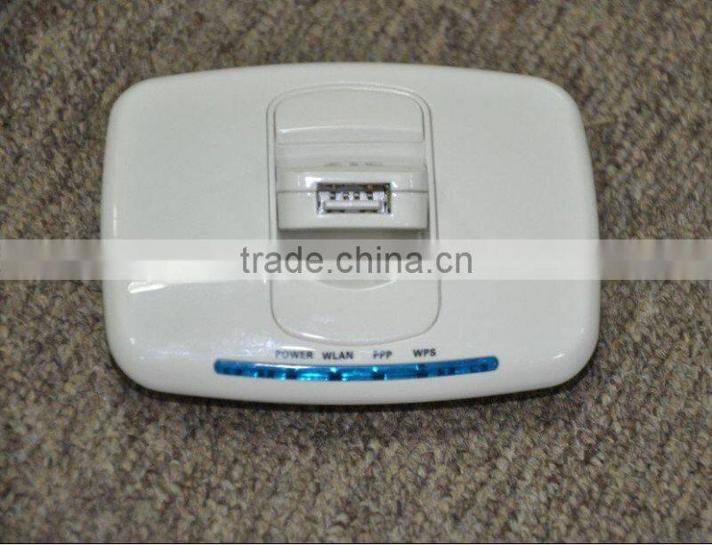 Wireless 3G Router/3G Wireless Router with Good Quality (1 USB 2.0 Master Speed Port+2 RJ45 Ethernet Ports)
