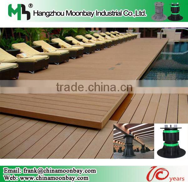 plastic pedestal---support system for decking