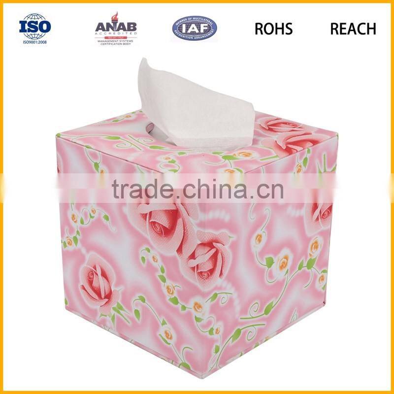Frist Class Printed CustomTissue Box for Home, Hotel, Banquet, Office, Car