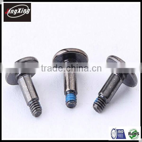 customized M2.5 big flat phillips head shoulder screw/step screw