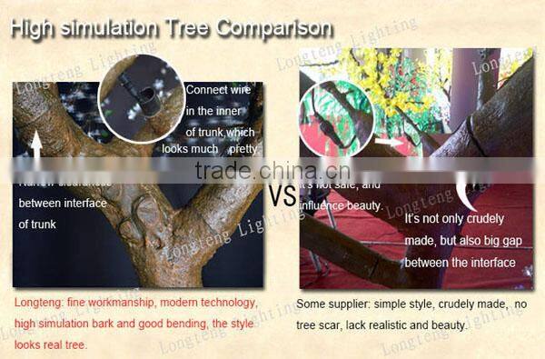 Pure copper wire party decoration outdoor led cherry tree light