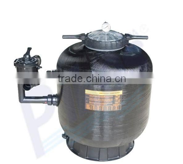 Side mount swimming pool sand filter for reverse osmosis