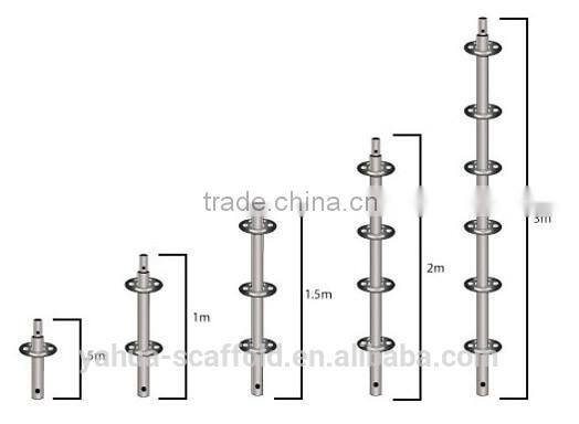 Supply construction galvanized steel scaffold material for sale