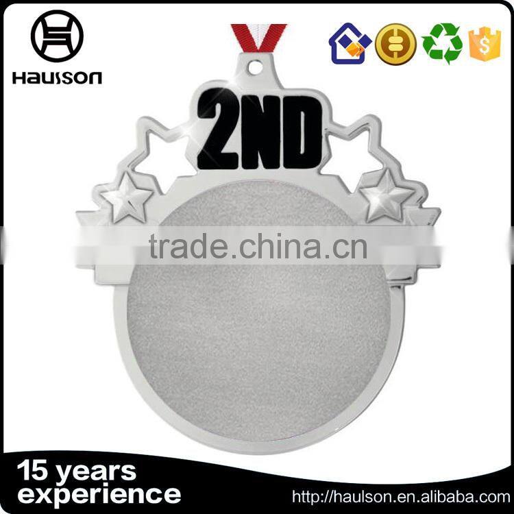 world war ii medals reward zinc alloy 2nd place metal medal silver finish trophy athletics champlion assisted british memorial