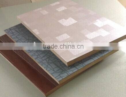 PET laminated mdf board for doors