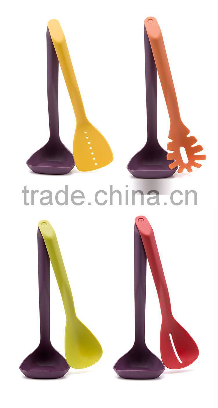 5PCS colorful mini nylon kitchen ware set plastic cookware sets NL45