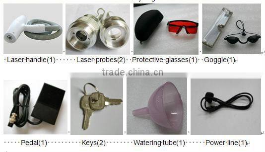 High power q switch nd:yag laser tattoo removal machine