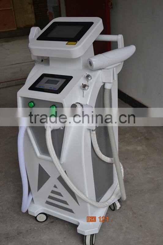 e light ipl rf nd yag laser 4 in 1 beauty machine