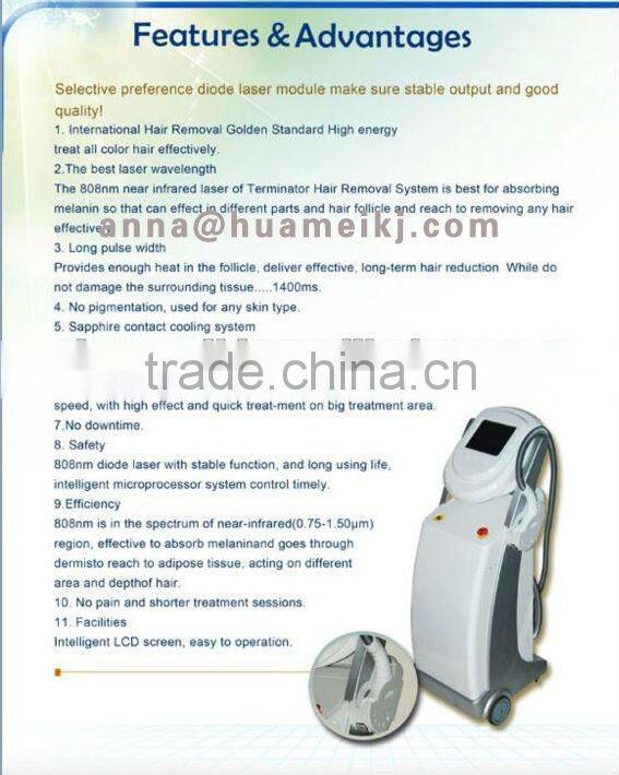 808 Diode Laser Hair Removal Machine beauty personal care