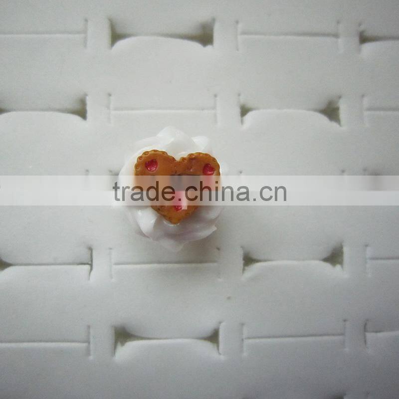 2014 Latest New Design decoration artificial crafts heart shaped Finger Ring