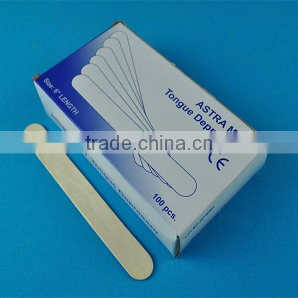 Individual Four-side Sealing Paper bag Wooden Tongue Depressor