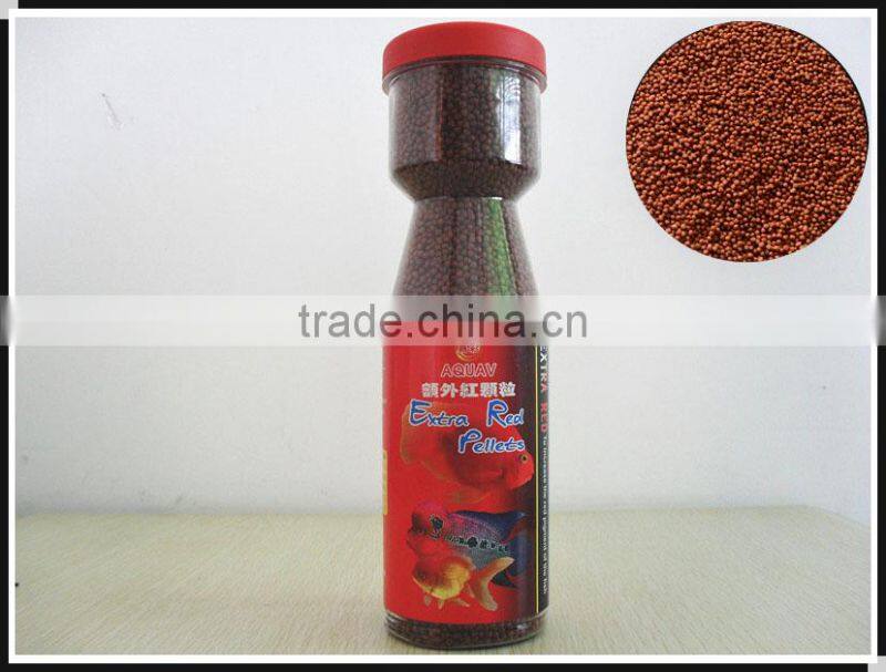AQUAV Clear Bottled Extra Red Pellet