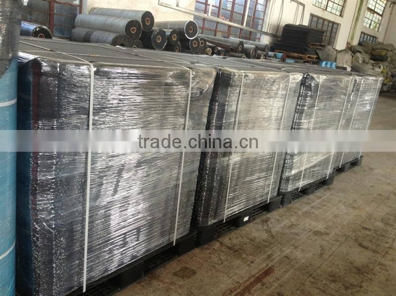 speckled recycled rubber gym flooring, black with red white green yellow grey blue or mixed color