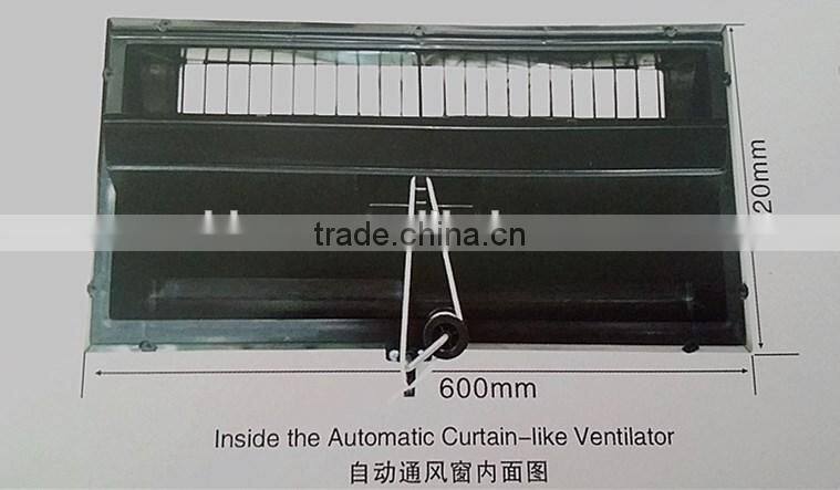 2015 poultry farming equipment air inlet for chicken broiler and duck price