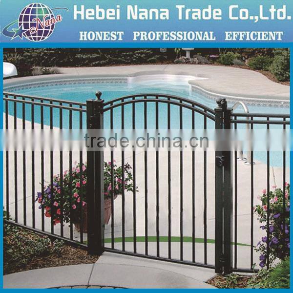Australia hot sale gate designs with galvanize sheet / metal fence gate