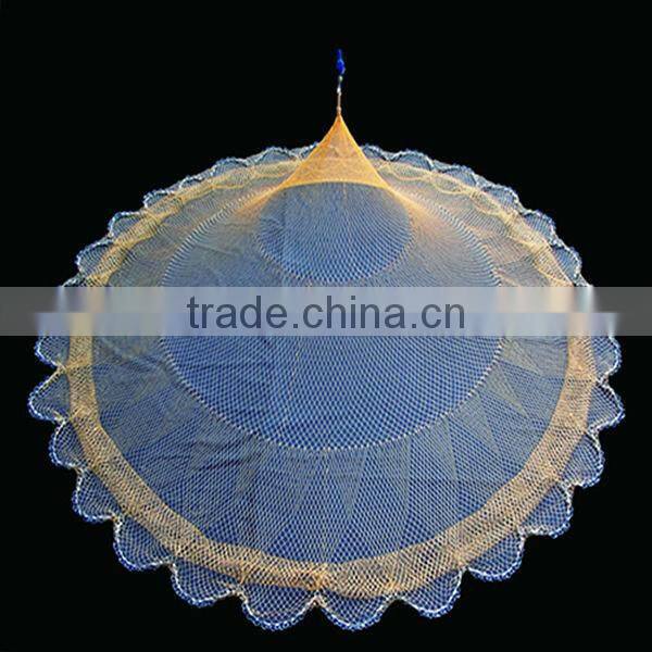 Bottom pocket casting net with banana sinker.