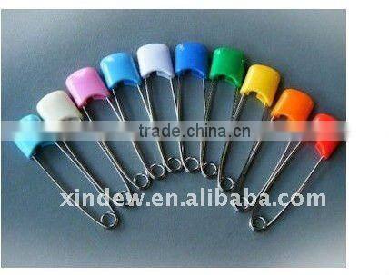 plastic head cap for baby diaper use safety pin