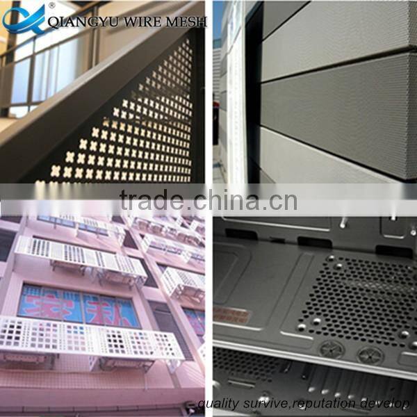 oval round1mm hole galvanized perforated metal mesh in stock