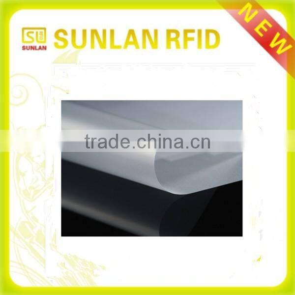0.4-0.5mm thickness 125khz em4200 RFID plastic rigid white pvc sheet for card making,blank cards(professional manufacturer)