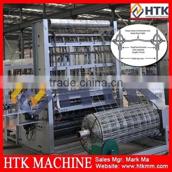 China Manufacturer Automatic Fixed Knot Security Fence Making Machine