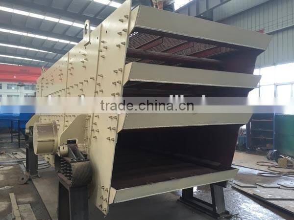 China Multi-layer linear vibrating screen, circular vibrating screen for sand