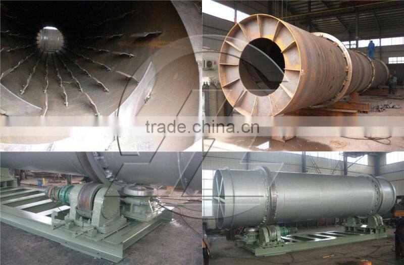 HSM CE approved best selling rotary dryer for stoving powder slag clay limestone lignite