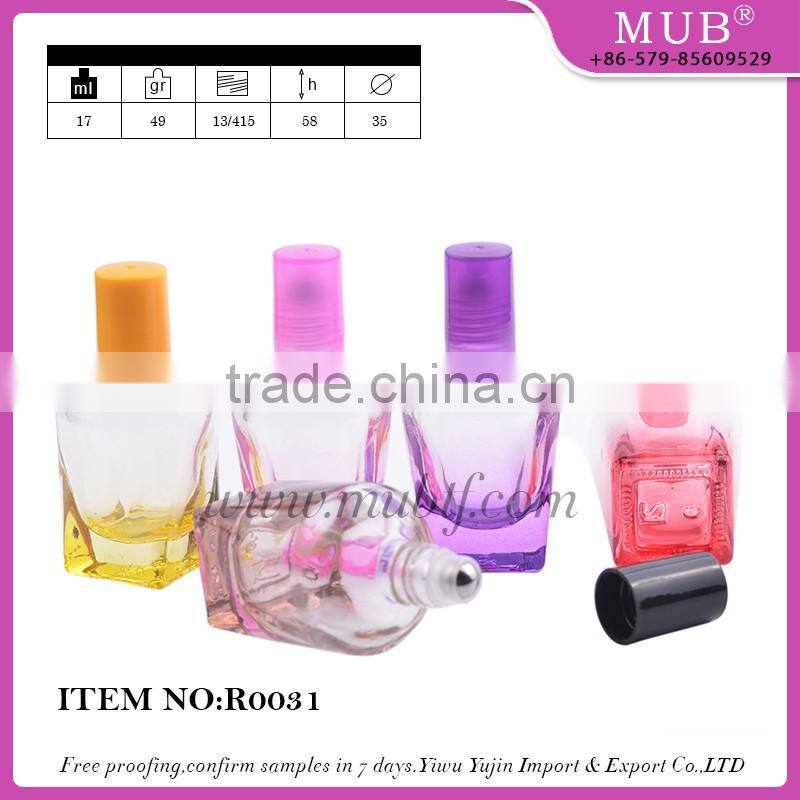 R0030 rool bottle glass bottle aluminum perfume bottle wholesale