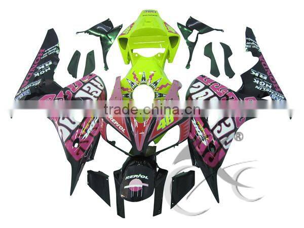 For 2006-2007 Honda CBR1000RR CBR1000 Wholesale Pink sunflower New Injection ABS Fairing Body Work