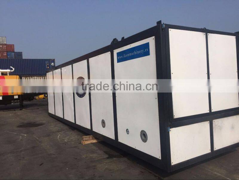 Firewood heating drummed bitumen decanter