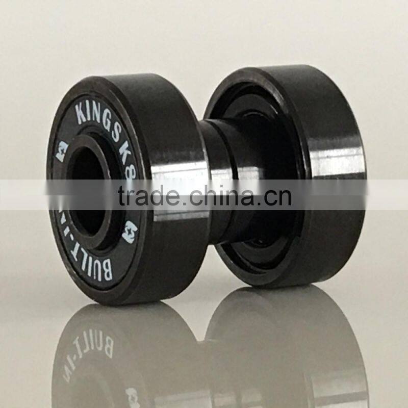 Black Built-In electric longboard bearings,electric longboard