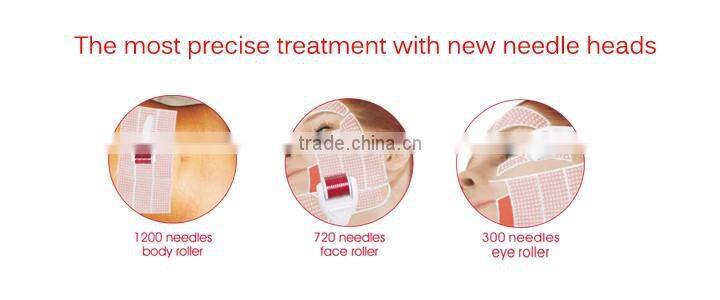 Hot sale 4 in 1 Derma Micro Needle Skin Rejuvenation Microneedle Derma Meso Roller