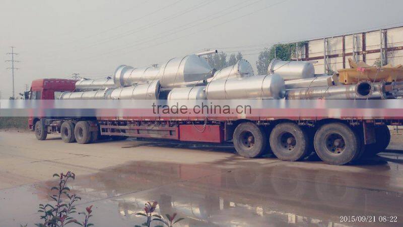 electric power type and new condition batch type waste tyre pyrolysis plant