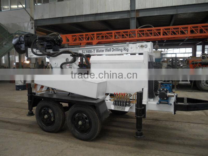 cheapest trailer mounted bore hole Water Well Drilling machine