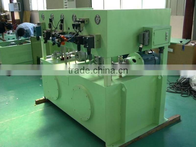 Construction waste brick machine hydraulic system