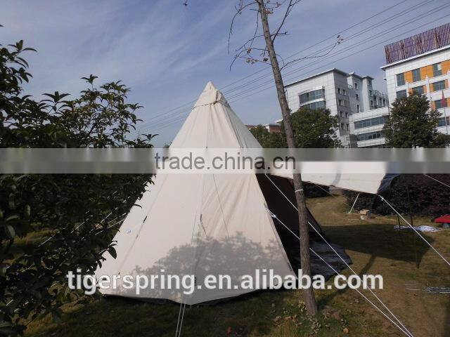 5~8 People Large Bell-shaped Camping Outdoor Waterproof Relief Tents