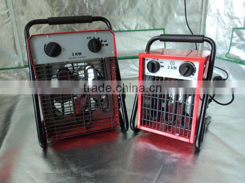 2Kw electric fan heater for greenhouse